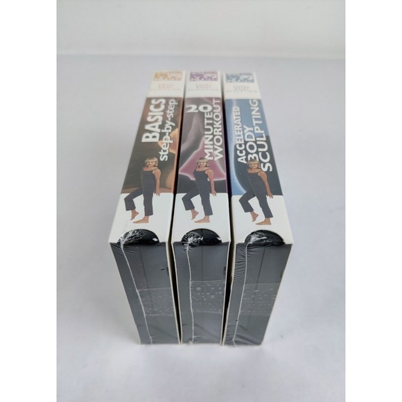 Winsor Pilates 3 VHS Set Sculpt Body Exercise Workout Videos Complete New Sealed - Picture 4 of 4